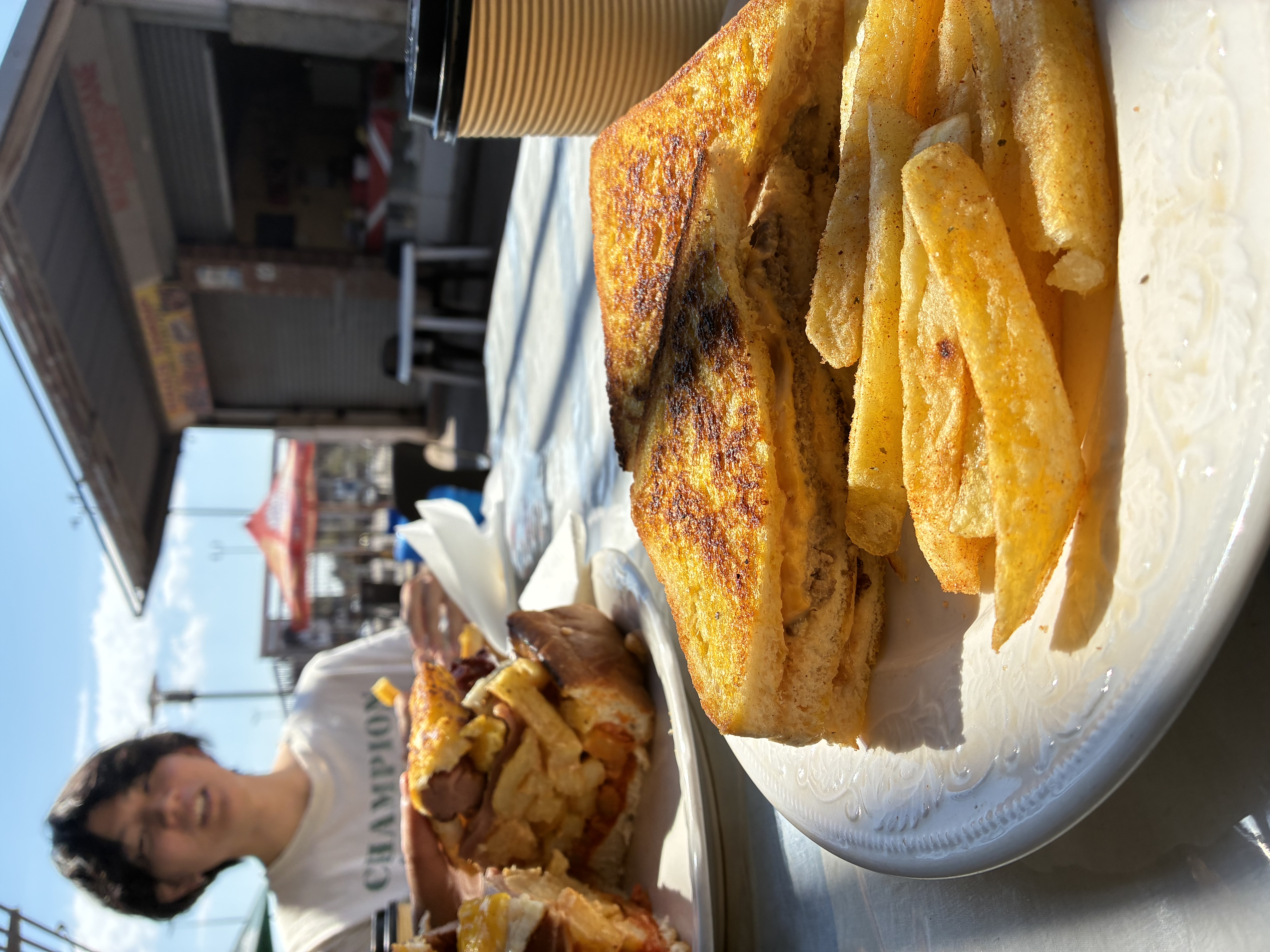 Eating outside Joburg